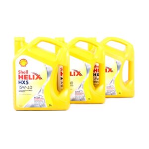 Shell Helix HX5 15W-40 5L Premium Multi-Grade Petrol and Diesel Engine Oil